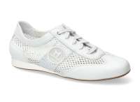 chaussure mephisto lacets blue blanc